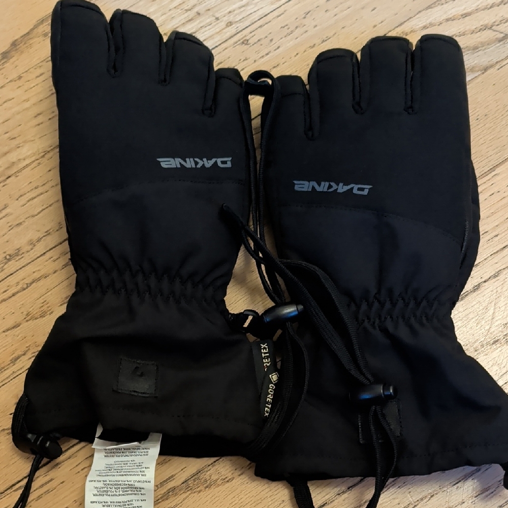 Dakine Black Kids Mittens - Kids 8-10